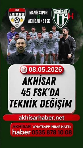 Technical Changes at Akhisar 45 FSK