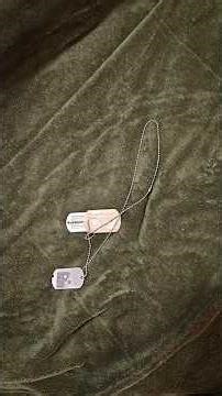 Vietnam War dog tags and history lesson behind them behind the Vietnam War dog tags worth $70.00