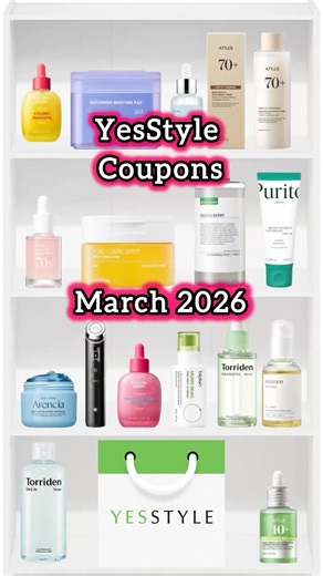 New YesStyle coupons 🥰 Active YesStyle Codes 🩷 #yesstylecodes #yesstyle #skincare #kbeauty