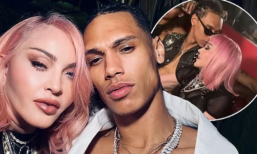Madonna, 64, seen 'snuggling and cuddling' with model, 23, in NYC