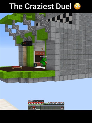 Craziest Bedwars Duel Ever! #Minecraft