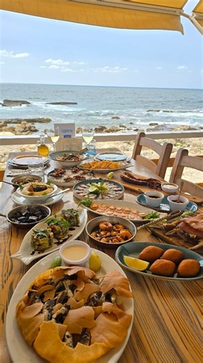 Savor fresh seafood and stunning sea views at Oceanda Restaurant. A must-visit spot this summer in Lebanon! 💙 📍@oceandarestaurant , Tabarja | Lebanon Explorer