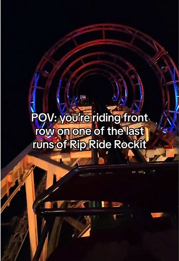 R.I.P. Rip Ride Rockit: Last Front Row Ride Experience