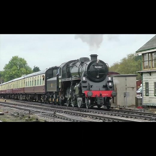 BR Standard Class 4 - 76084 - Quorn & Woodhouse - Great Central Railway #steam #steamlocomotive