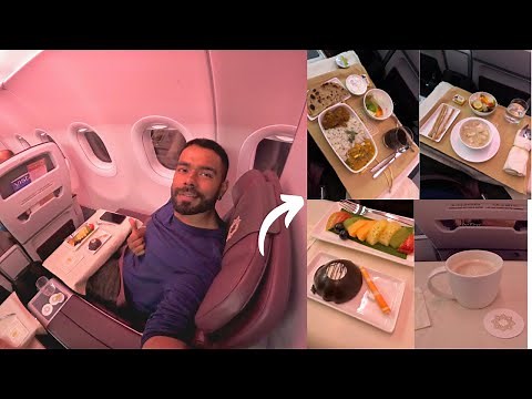 Luxurious VISTARA A320 BUSINESS CLASS Journey with UNLIMITED FOOD || FREE LOUNGE ||