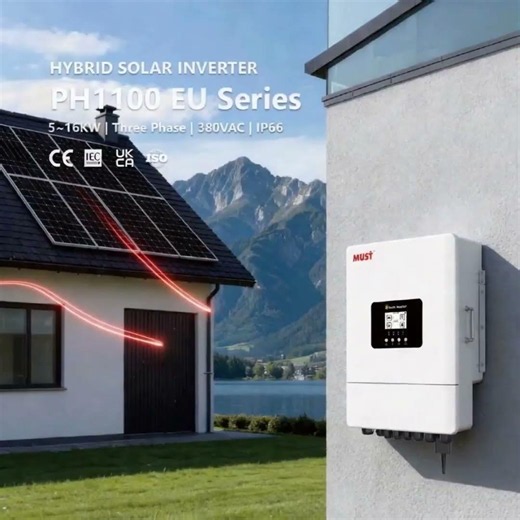 MUST Hybrid Energy Storage Inverter Lineup, Making Every Ray of Sunshine More Valuable.