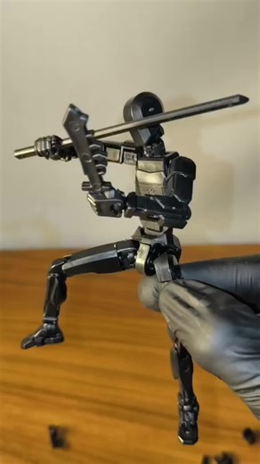 Lucky 13 Multi-Jointed 3D Printed Action Figure