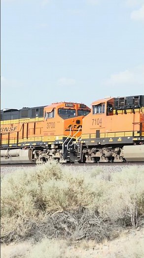 BNSF 3751 EB MANIFEST TRAIN 6-6-2025 #railtrack #passengertrain #railfan