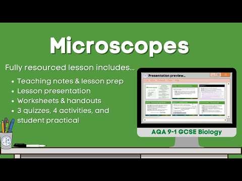 Microscopes Lesson preview