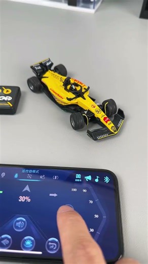 1/64 Mini F1 RC Car with App & Remote Control