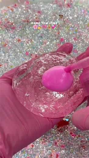 Sonria Slime Shop ✨ on Instagram: "quick!! name this slime 💕 tags: #slimegirl #namethisslime #slimeshop"
