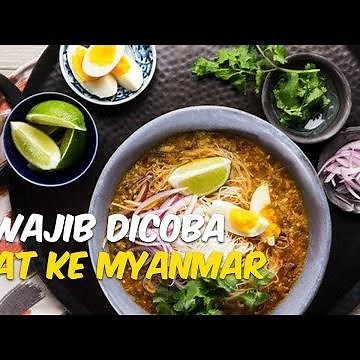 6 Street Food Khas Myanmar