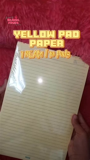 Quality Mica Yellow Pad Paper for College and School Students