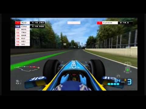 F1 06 PS2 Gameplay (Fernando Alonso,Renault,Canada)