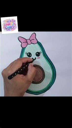 How to Draw & Color a Cute Pear 🍐 | Easy Cartoon Drawing for Kids! 🎨✨ #shorts #coloring #drawing