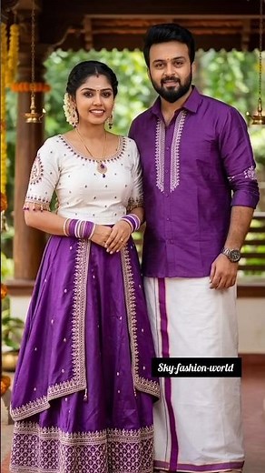 💜#Traditional Couple Outfit#