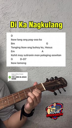 Di Ka Nagkulang Guitar Chord Guide at Tutorial