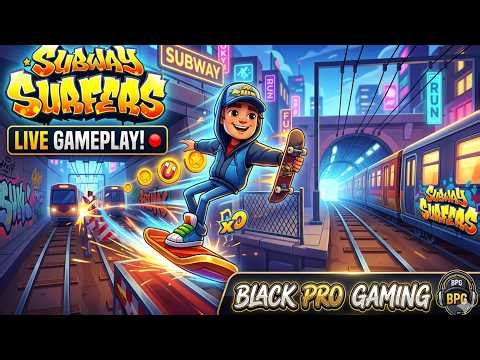 🔴 Subway Surfers LIVE | Insane Speed Run + High Score 🔥