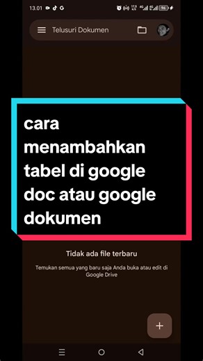 Cara Membuat Tabel di Google Dokumen dengan Mudah