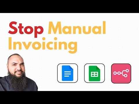 How I Create and Track Invoices by Clicking ONE Button | n8n + Google Sheets
