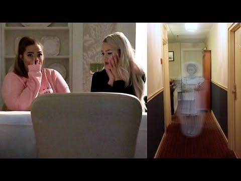 GHOST ATTACK AT 3 AM in a Haunted Hotel... Loey Lane, Hailey Reese & AndrewTMI