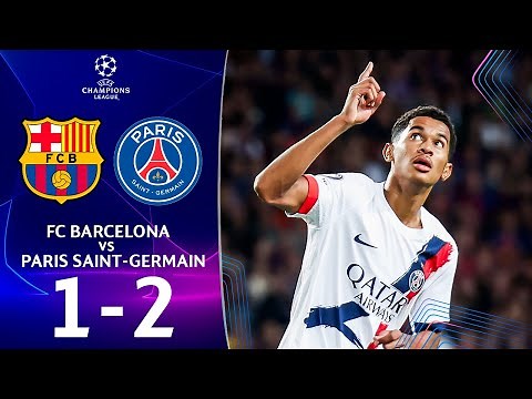 Barcelona - PSG 1-2 Résumé | Ligue des champions - 2025/2026