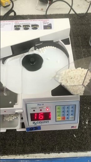 Rx-4 Automatic Tablet & Capsule Counter: Counting 500 Tablets in 50 Seconds
