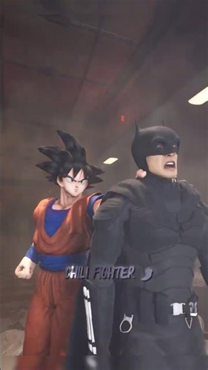 Goku's TRAIN Fatality on Batman in Mortal kombat is INSANE! 💥 #mk1 #goku #batman