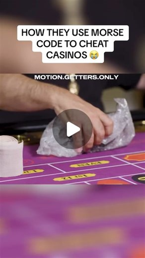 RealCasinoConnoisseur | Cracking the code to big wins! 🎰✨ Discover the secret Morse messages that some crafty players use to outsmart the casino! Comment Casino or... | Instagram