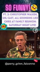 . 💥 THE WALKEN FAMILY REUNION, PART 2, AS YOU REQUESTED! 💥 MAKE SURE TO SEE PART 1! SO FUNNY! 🤣 Christopher Walken, Bill Hader, Amy Poehler, Jason Sudeikis and Andy Samberg team up in this Saturday Night Live clip of the “Walken Family Reunion,” in which everyone in the Walken Family talks (somewhat) like Christopher Walken! 🤣 #saturdaynightlive #snl #walkenfamilyreunion #walken #christopherwalken #billhader #amypoehler #jasonsudeikis #andysamberg #comedy #comedyseries #hilarious #instacomed
