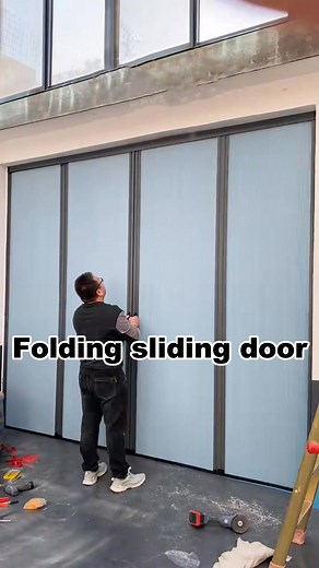 141K views · 850 reactions | The folding partition can be installed in just 10 minutes. #aluminium #doors #door #slidingdoor #interiordesign #homedeco #foldingdoor #tottme | Chinawindoors | Facebook