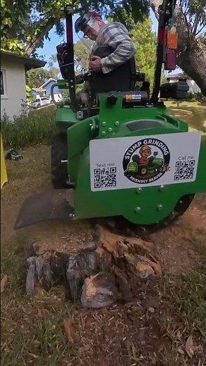 Stump Gone in Seconds | John Deere 1025R + MechMaxx SG24 PTO Grinder