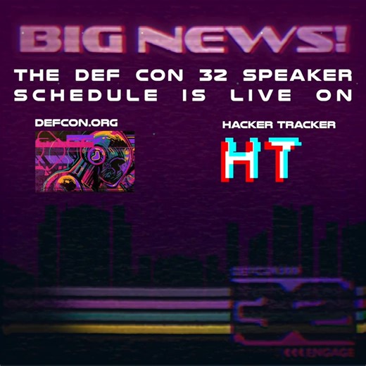 The #defcon32 talks schedules for both main stage talks and creator stage talks are LIVE for your examination on both http://defcon.org and #hackertracker. https://defcon.org/html/defcon-32/dc-32-speakers.html https://defcon.org/html/defcon-32/dc-32-creator-talks.html It's getting real, people. less than a month to go now. #LetsGo | DEFCON Hacking Conference