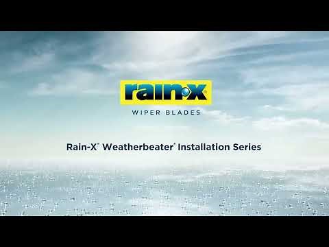 Large J Hook: Rain-X® Weatherbeather Wiper Blade Installation