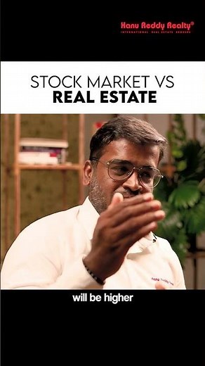 Stock Market vs Real Estate — which investment gives better returns over time?
