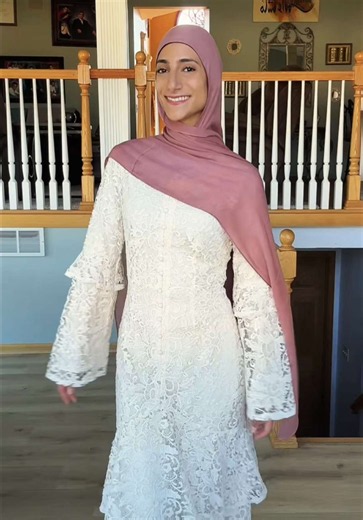 the perfect new dress, thank you @CEDRA COLLECTION 🫶🏼 #arabtiktok #hijabifashion #muslimtiktok