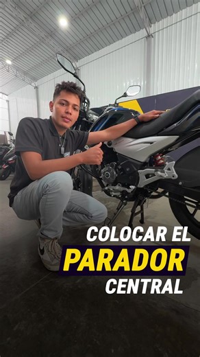 Técnica para colocar el caballete de tu moto fácilmente