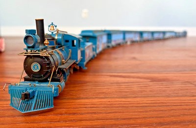 Hawthorne Village Magic of Disney Express Train Set of 13 with tracks COA | eBay