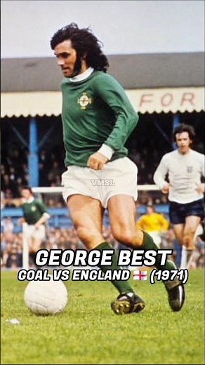 GEORGE BEST – GOAL VS ENGLAND (1971)