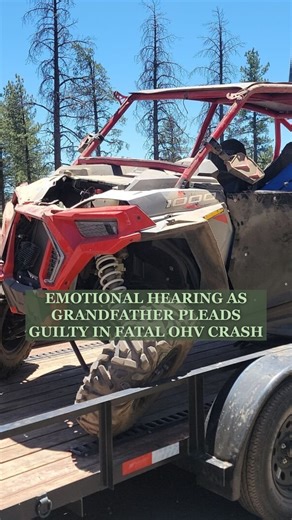 A heated hearing in Coconino County Superior Court concluded with a 20-year prison sentence plea for a local man involved in a fatal June 2025 OHV crash. Click the link in our bio to learn more or go to: https://azdailysun.com/news/local/crime-courts/man-who-killed-grandson-in-off-road-crash-south-of-flagstaff-pleads-guilty-to-murder/article_3017af2f-2b46-48f8-948a-a7e2ece4c844.html Advertise with us! Email Zmeier@azdailysun.com | Arizona Daily Sun