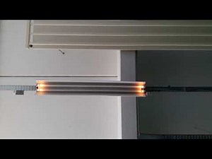 2x Mazdafluor fluorescent tube 58W EOL