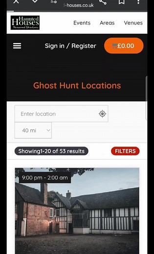 🚗👻 Want to Go Ghost Hunting Nearby Without the Hassle? 👻🚗 We get it – sometimes the hardest part of a ghost hunt is just finding one close by! Typing “ghost hunt near me” into Google can bring up all kinds of confusing results. That’s where Haunted Houses comes in! Our website makes it easy to find the best ghost hunts right near your front door. No endless searching, no frustration – just click, book, and you’re ready to go! 🎥 Watch our video to see just how simple it can be to find your n