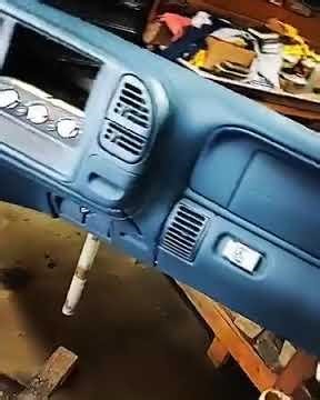 Custom Wrapped 95-98 Chevy Silverado Dash 🔥 Clean OBS Interior For Sale! $550