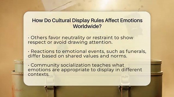 How Do Cultural Display Rules Affect Emotions Worldwide? - Beyond Borders Etiquette