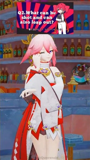 【Genshin Impact MMD】Teto the 31st「Yae Miko & Raiden Shogun」#shorts