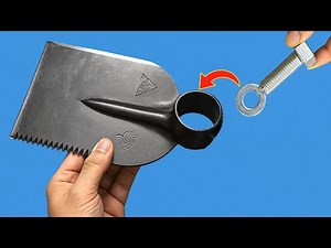 60-year-old gardener's invention! Turn a hoe into a shovel in just 5 minutes
