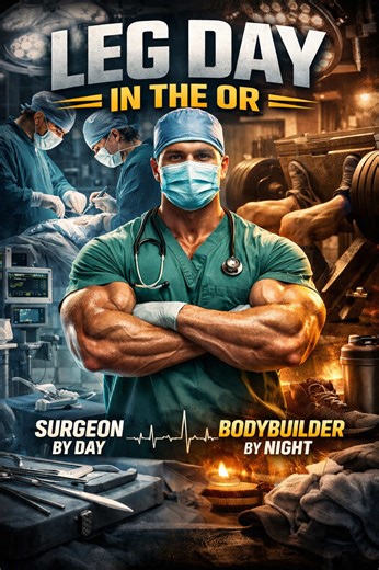Surgeon all day. Leg day no matter what. People think doctors don’t train. People think bodybuilding is just selfies. Reality: Operating for hours = mental endurance Leg day after = physical discipline No excuses when your career is hard. No excuses when prep gets real. Building a physique while holding a scalpel isn’t balance… it’s obsession. If you’re a high-performance professional trying to stay elite physically too — this is your sign. Save this. Train anyway. Stay dangerous. #Doctok #D#Doc