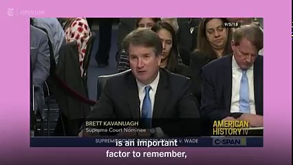 So much for precedent. Before they were confirmed, this is what Justices Kavanaugh, Thomas, Gorsuch, Alito and Coney Barrett had to say about Roe v. Wade. Video by Jonah M. Kessel and Emily Holzknecht. | The New York Times Opinion Section