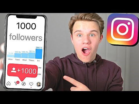 How to Get Your FIRST 1,000 FOLLOWERS on Instagram (2020)