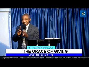 Understanding the principles of giving | 2 corinthians 8:1-7
